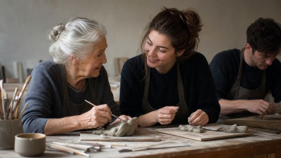 Rencontres artistiques intergénérationnelles : témoignages de partage