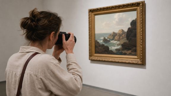 Photographier ses œuvres préférées lors d'expos : conseils pour débuter